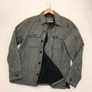 LLBean Lined Wool-Blend Shirt Jacket 🔥